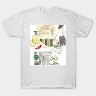 Shopping in paris T-Shirt